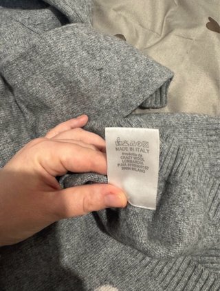 Maglioncino Crazy Wool Cuori Pois Grigio