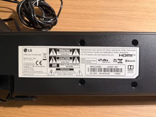 Barra de Sonido LG SN4 + Subwoofer Inalámbrico