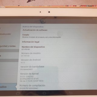 Samsung Galaxy Tab 2 10.1 Blanca
