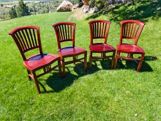 Pack 4 Sillas Madera Maciza SIT