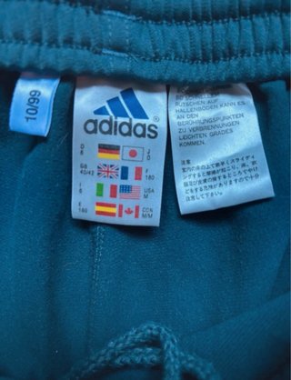 Adidas Vintage Pantaloni Blu/Teal