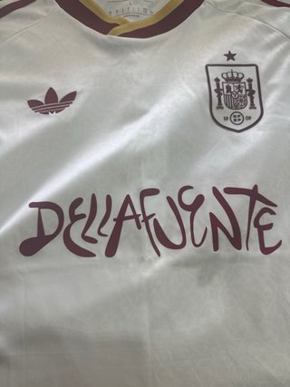 Camiseta Adidas España Dellafuente Talla L