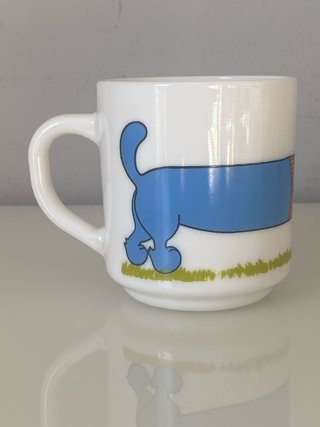 Arcopal taza perro salchicha