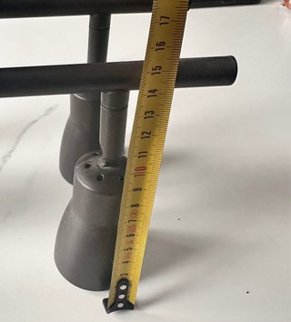 Lámpara de techo direccional marrón