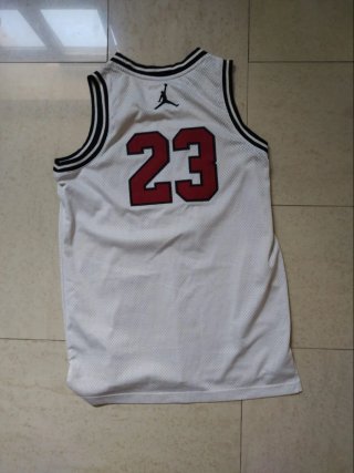 Jersey Basket Bianco N23 - Canotta Vintage Streetw