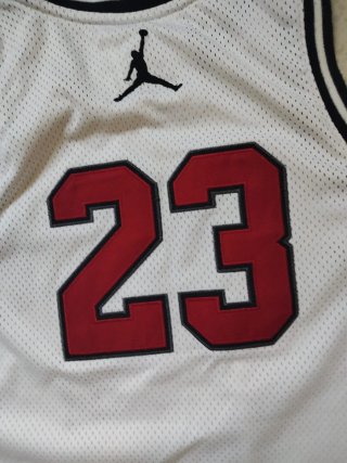 Jersey Basket Bianco N23 - Canotta Vintage Streetw