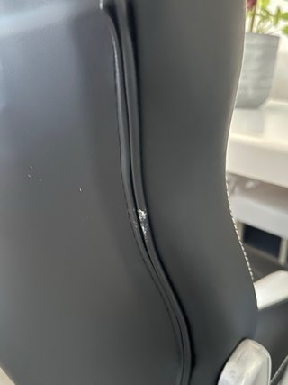 Silla Gaming Ergonómica Negra y Blanca