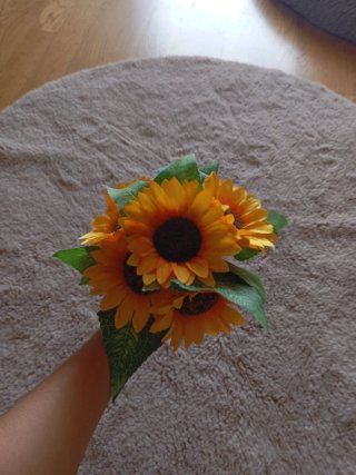 Flores artificiales girasol