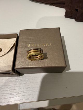 Anillo Bulgari B.zero1 Oro Rosa,Blanco y Amarillo