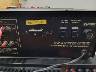 Amplificador Sansui AU-2200 Plata