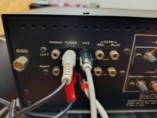 Amplificador Sansui AU-2200 Plata