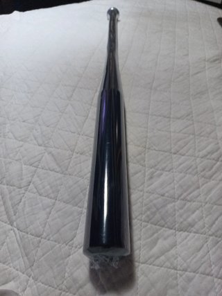 Bate de béisbol negro 82 cm