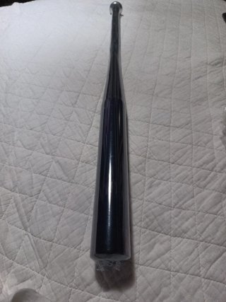 Bate de béisbol negro 82 cm