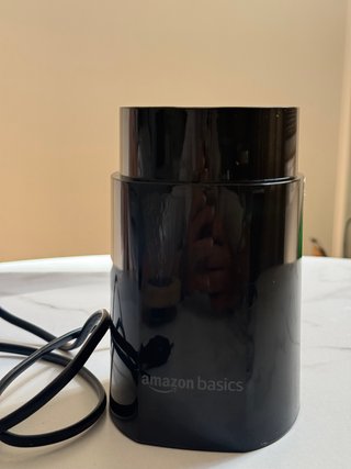 Molinillo Café Eléctrico Amazon Basics Negro