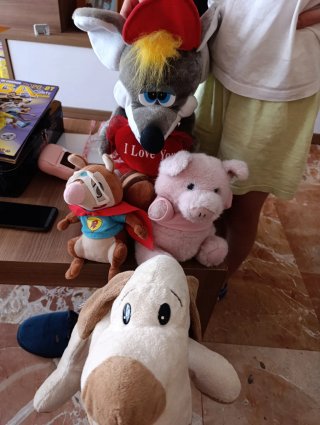 Lote de peluches variados