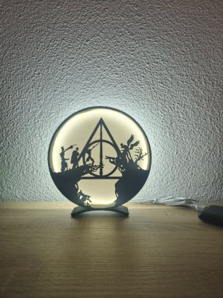 Lámpara Harry Potter Reliquias de la Muerte