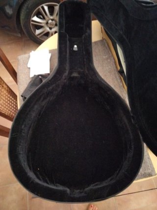 Laúd español con funda Paco Castillo.