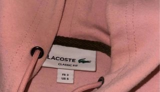 Conjunto chándal Lacoste rosa