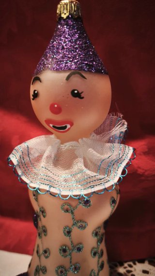 De Carlini Vintage Clown Vetro Soffiato