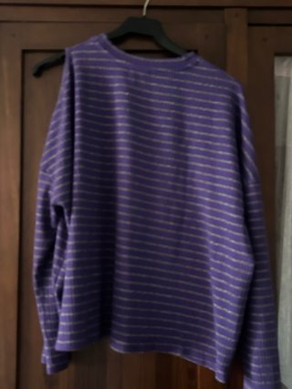 Jersey Noon Rayas Doradas Morado