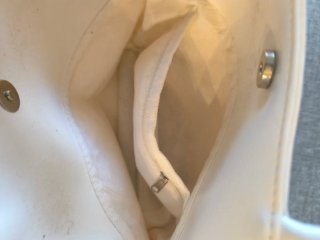 Bolso de mano blanco