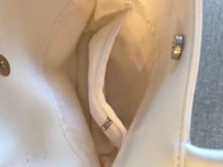 Bolso de mano blanco