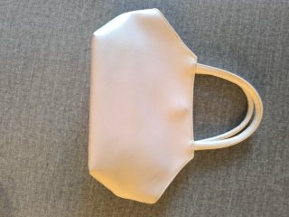 Bolso de mano blanco