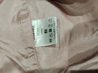 Traje Sonia Peña dos piezas negro y rosa