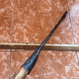 Herramienta antigua legra o lezna madreñero
