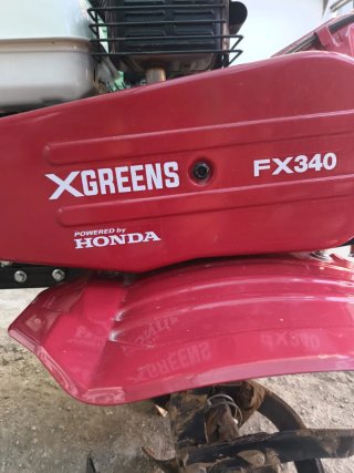 Motocultor Honda Rojo
