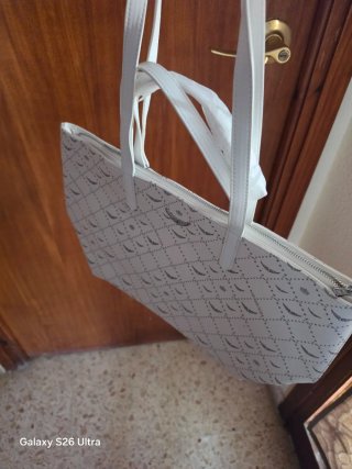 Tote Monogram XL Zadig Voltaire Blanco