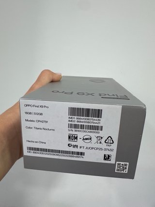 Custodia Oppo Find X9 Pro Titanio Nocturno