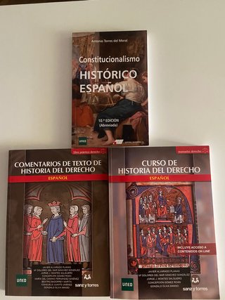 Libros Uned  1ºgrado Derecho primer cuatrimestre