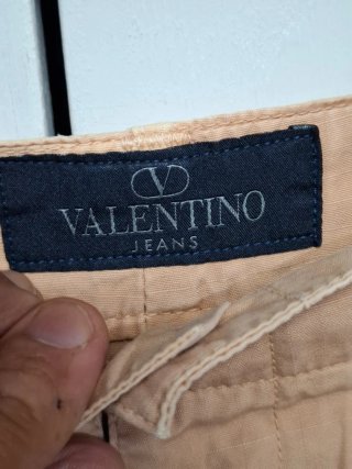 Pantaloni cargo Valentino beige taglia 46
