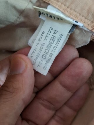 Pantaloni cargo Valentino beige taglia 46