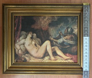 Reproducción Tiziano en tablilla