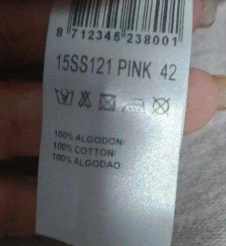 Sudadera Bebe Algodón Desgastada Talla L/XL