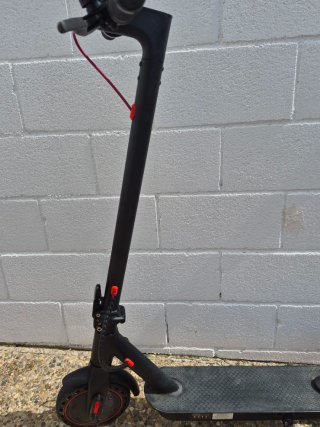 Patinete eléctrico con fallo de batería