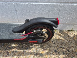 Patinete eléctrico con fallo de batería
