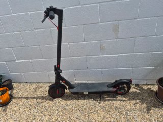 Patinete eléctrico con fallo de batería
