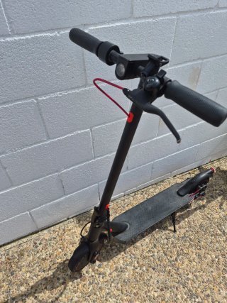 Patinete eléctrico con fallo de batería