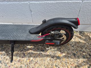 Patinete eléctrico con fallo de batería