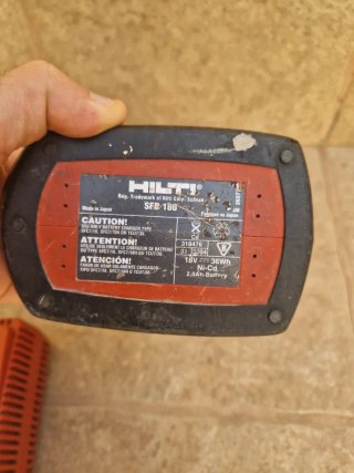 Taladro Hilti SFC 7/18 + Batería + Cargador