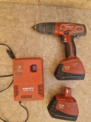 Taladro Hilti SFC 7/18 + Batería + Cargador