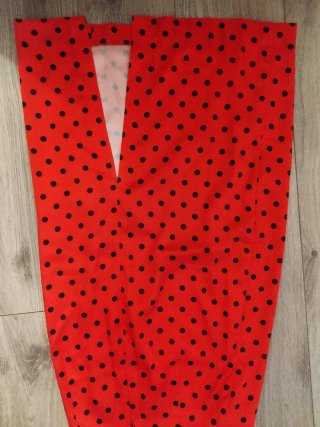 Falda Zara lunares roja