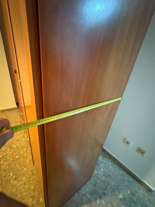 Armario grande madera 200x55x240 cm