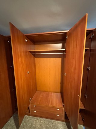 Armario grande madera 200x55x240 cm