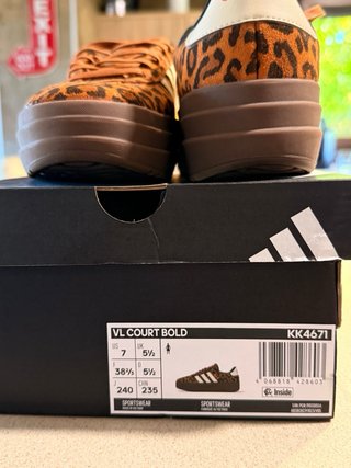 Adidas VL Court Bold Animal Print Zapatillas