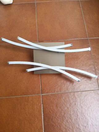 Lámpara de techo moderna movil