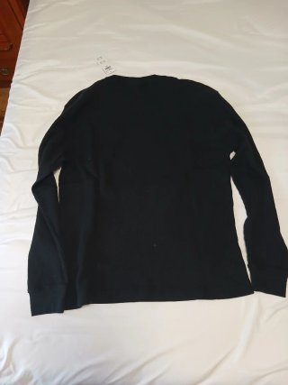Jersey Hollister Hombre Negro Talla L